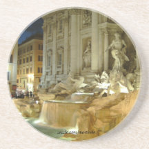 Dessous de verre de fontaine de TREVI