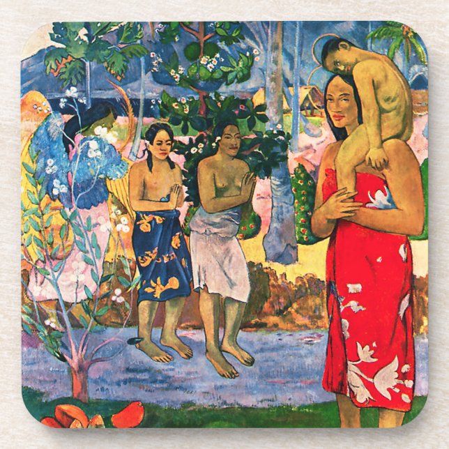 Dessous de verre de Gauguin Ia Orana Maria (Devant)