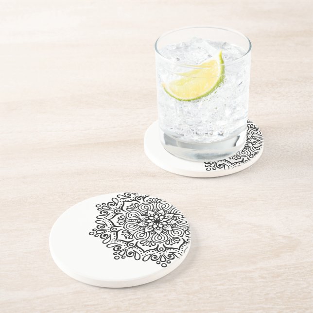 Dessous de verre de grès (Côté)