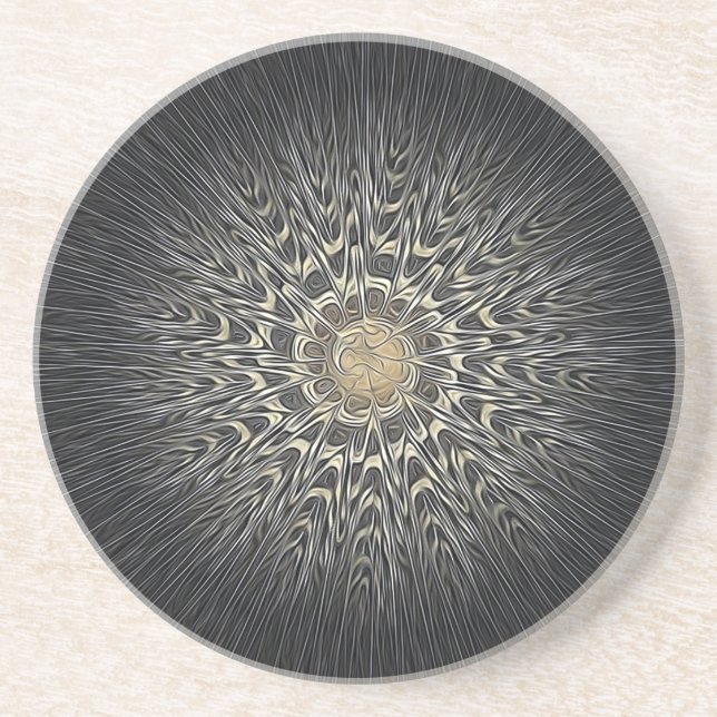 Dessous de verre de grès (Devant)