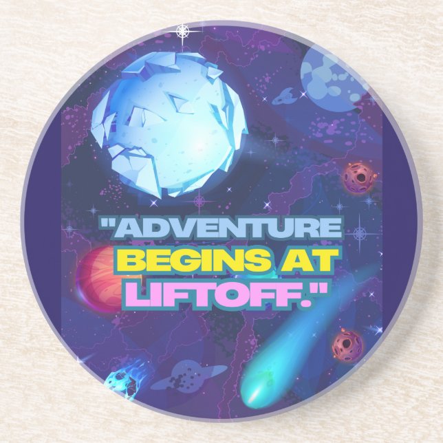 Dessous de verre de grès (Devant)