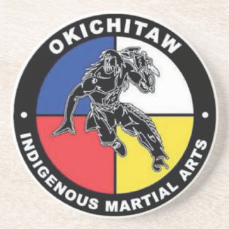 Dessous de verre de grès d'Okichitaw