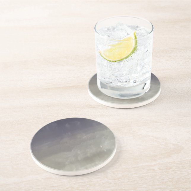 Dessous de verre de grès Selenite (Côté)