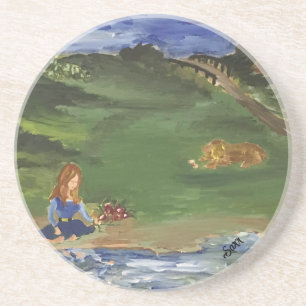 Dessous de verre de grès : Thème de printemps