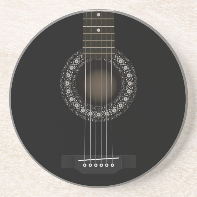 Dessous de verre de guitare acoustique (Devant)