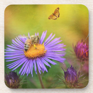 Dessous de verre de jardin de rêve
