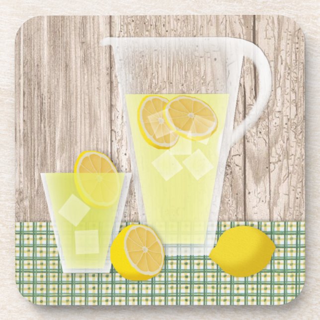 Dessous de verre de la citronnelle (Devant)