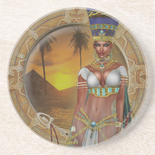 Dessous de verre de la Reine Nefertiti