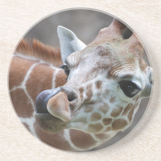 Dessous de verre de langue de girafe (Devant)
