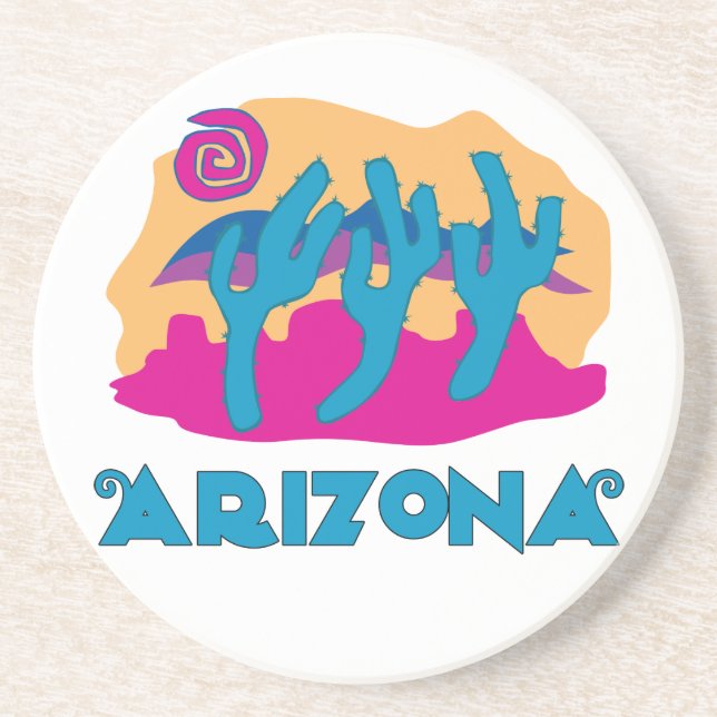 Dessous de verre de l'Arizona (Devant)