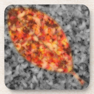 Dessous de verre de liège aux ombres lumineuses