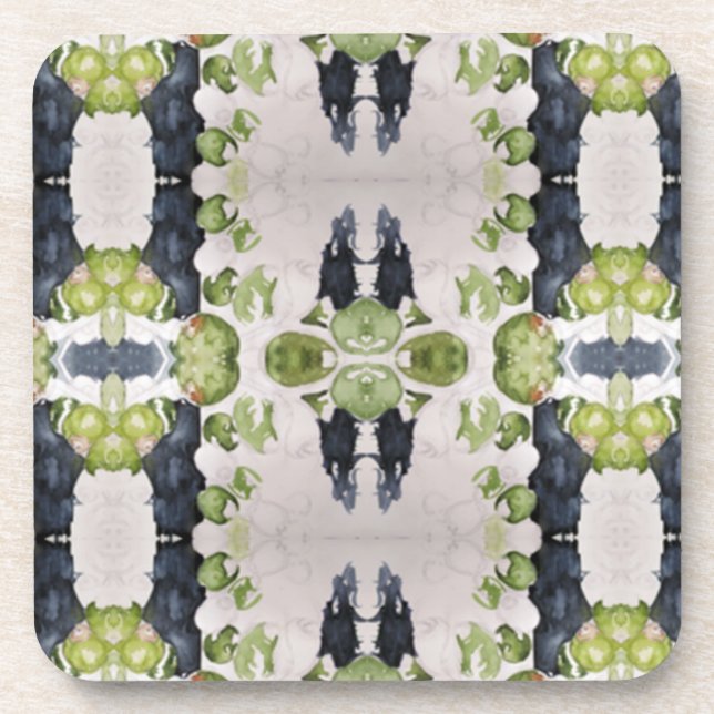 Dessous de verre de liège : Copie olive (Devant)