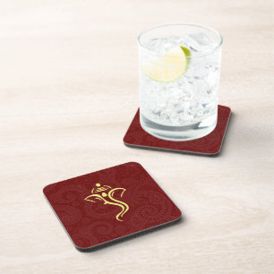 Dessous de verre de liège personnalisés de Vinayak