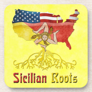 Dessous de verre de liège siciliens américains rac