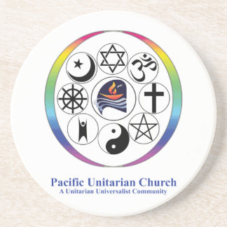 Dessous de verre de logo de PUC