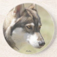 Dessous de verre de loup