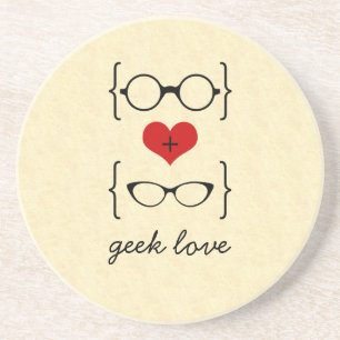 Dessous de verre de lunettes Geeky