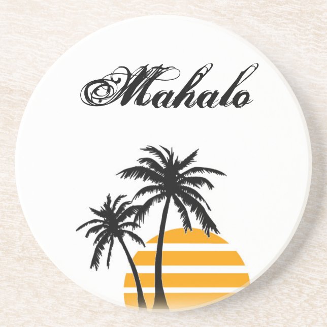 Dessous de verre de Mahalo (Devant)