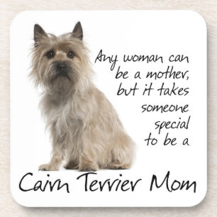 Dessous de verre de maman de Terrier de cairn