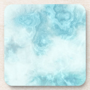 dessous de verre de marbre de bleu de turquoise