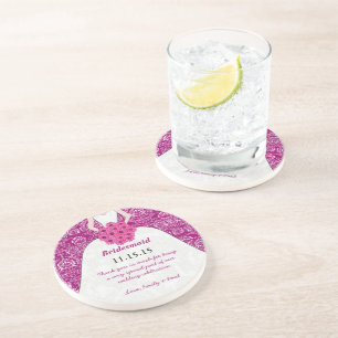 Dessous de verre de Mariage de Bridesmaid