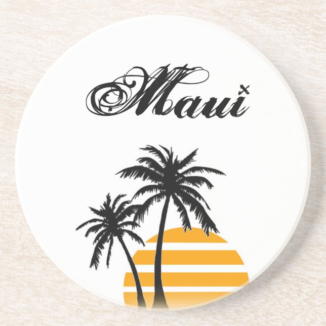 Dessous de verre de Maui (Devant)