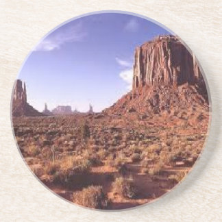 Dessous de verre de montagne de l'Arizona