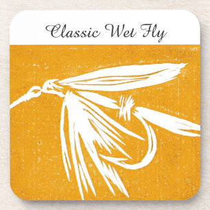 dessous de verre de mouche classique - Golden" tru