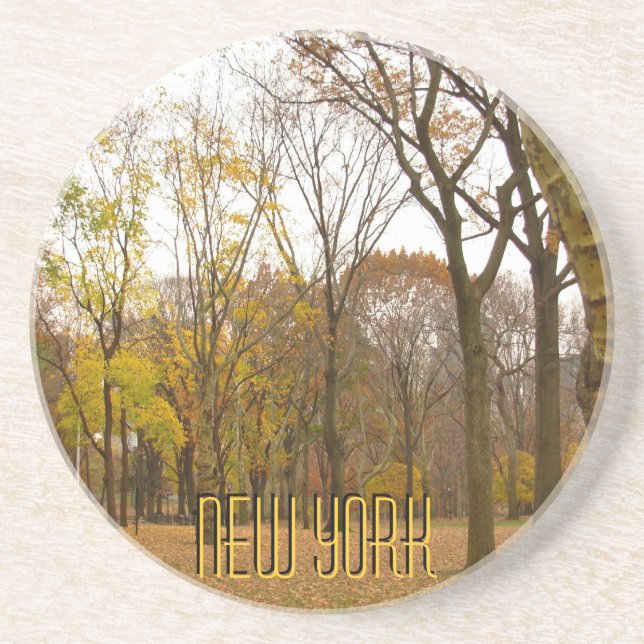 Dessous de verre de New York Central Park NY Desso (Devant)