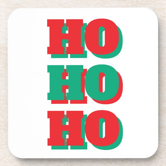 Dessous de verre de Noël (Devant)