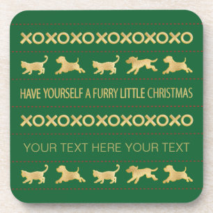 Dessous de verre de Noël Furie Petit Noël