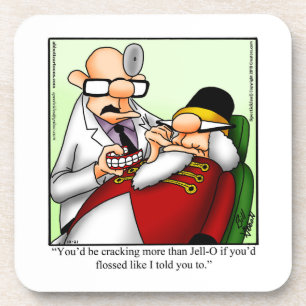 Dessous de verre de Noël Humour