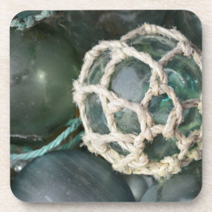 Dessous-de-verre De nombreux bateaux de pêche au verre, Alaska