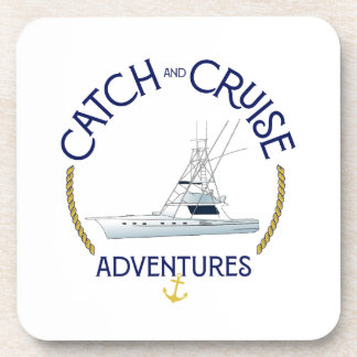 Dessous de verre de pêche nautique - Catch & Cruis