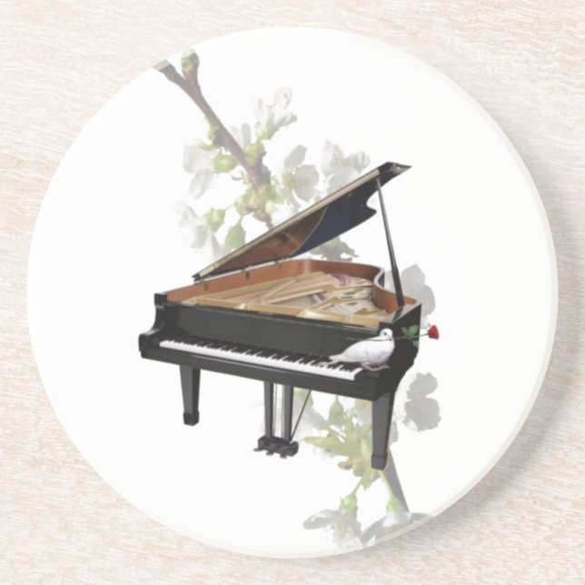 Dessous de verre de piano (Devant)