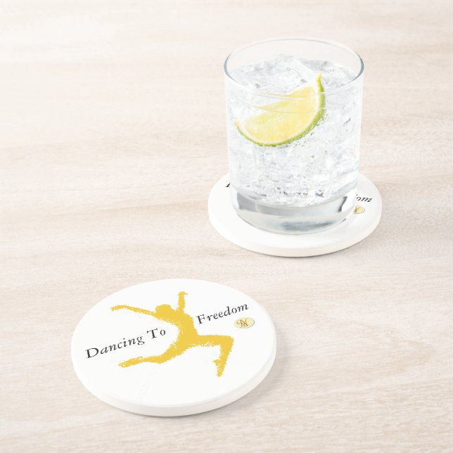 Dessous de verre de pierre DTF (Côté)