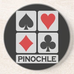 Dessous de verre de Pinochle