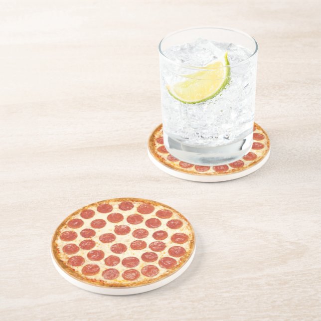 Dessous de verre de pizza (Côté)