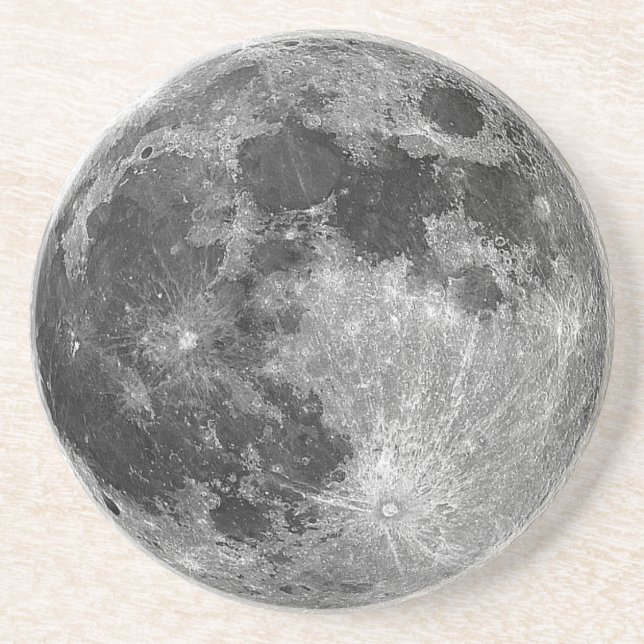 Dessous de verre de Pleine lune (Devant)