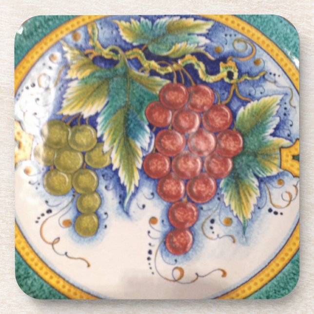 Dessous de verre de raisin (Devant)
