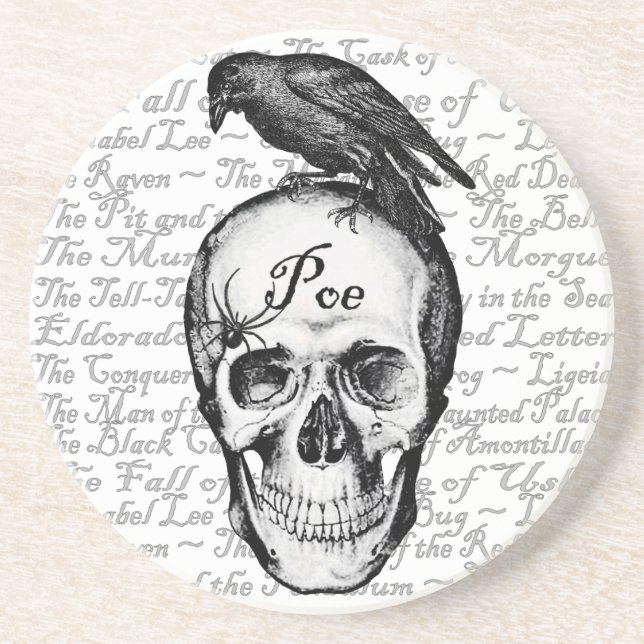 Dessous de verre de Raven Poe (Devant)