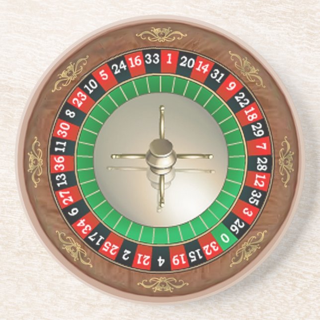 Dessous de verre de roulette (Devant)
