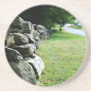 Dessous de verre de route de campagne