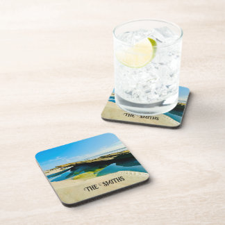 Dessous de verre de scène de plage Serenity person