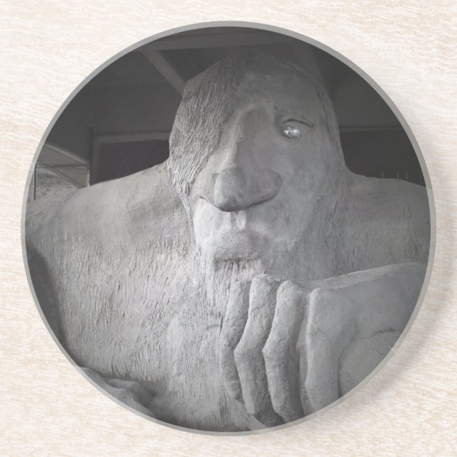 Dessous de verre de Seattle Fremont Troll (Devant)
