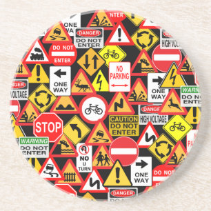 Dessous de verre de signalisation