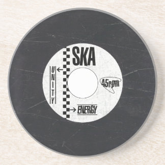 Dessous de verre de Ska - disque de Ska