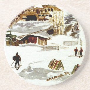 Dessous de verre de Snowmass le Colorado