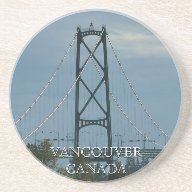 Dessous de verre de souvenirs de Vancouver Dessous (Devant)