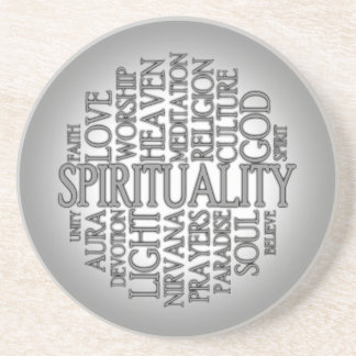 Dessous de verre de spiritualité de grès